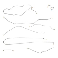 (1968-69) Brake Line Set - 2wd-Long-Leaf-Power